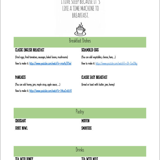 Menu_English breakfast